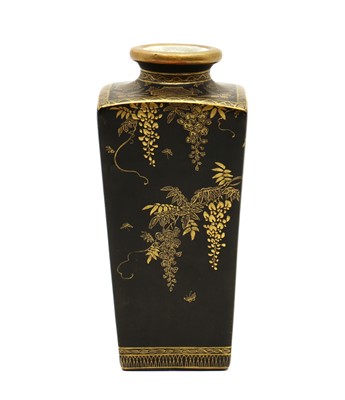 Lot 126 - A Japanese Satsuma ware vase