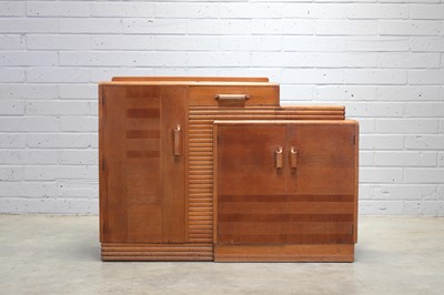 Lot 190 - An Art Deco oak sideboard