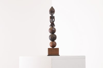 Lot 94 - A Luba fertility or divination rattle