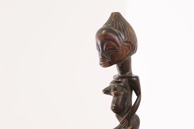 Lot 94 - A Luba fertility or divination rattle