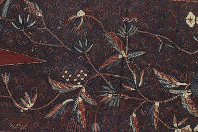 Lot 209 - A group of batik printed textiles