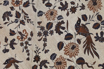 Lot 209 - A group of batik printed textiles