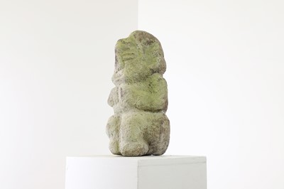 Lot 109 - A Sapi nomoli carved stone figure