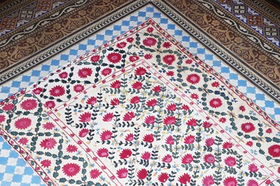 Lot 257 - ☘ An Uzbekistan suzani