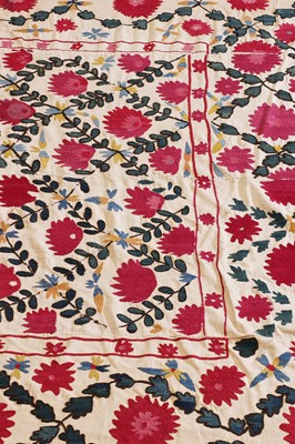 Lot 257 - ☘ An Uzbekistan suzani