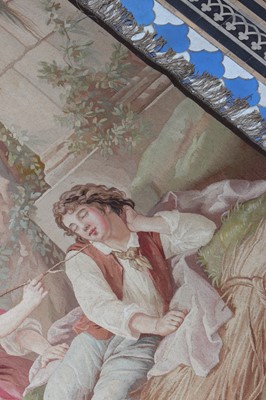 Lot 92 - ☘ An Aubusson tapestry