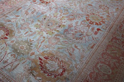 Lot 155 - ☘ A Ziegler Sultanabad pattern carpet
