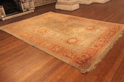 Lot 155 - ☘ A Ziegler Sultanabad pattern carpet