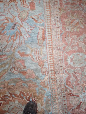 Lot 155 - ☘ A Ziegler Sultanabad pattern carpet