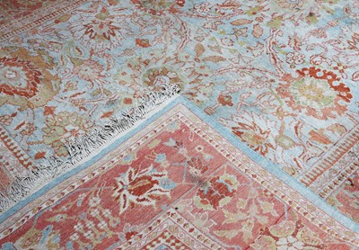 Lot 155 - ☘ A Ziegler Sultanabad pattern carpet