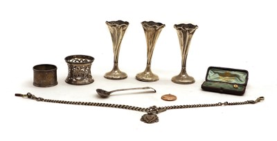 Lot 23 - A group of silver