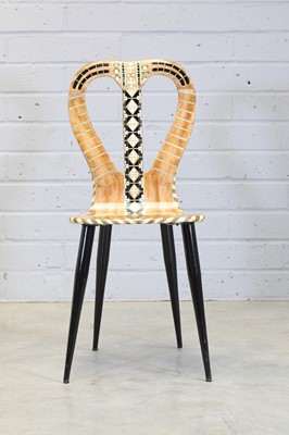 Lot 330 - An Italian 'Musicale' chair