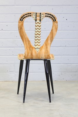 Lot 330 - An Italian 'Musicale' chair