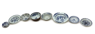 Lot 35 - A collection of Chinese blue and white shipwreck porcelain
