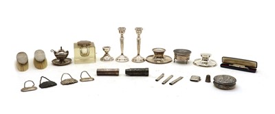 Lot 42 - A collection of silver