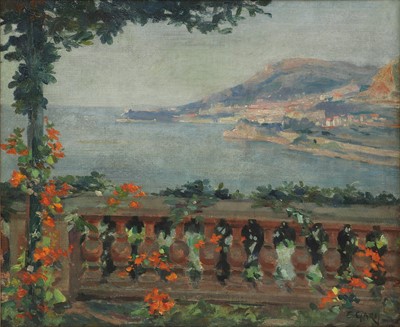 Lot 283 - Guglielmo Ciardi (Italian, 1842-1917)
