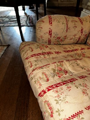 Lot 148 - ☘ A pair of 'Bridgewater' armchairs by Howard & Sons Ltd.