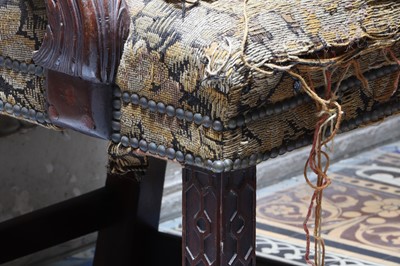 Lot 8 - ☘ A George II mahogany master's chair