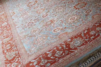 Lot 156 - ☘ A Ziegler Sultanabad pattern wool carpet