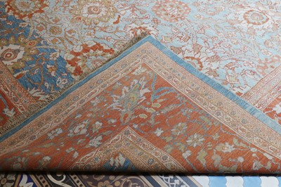 Lot 156 - ☘ A Ziegler Sultanabad pattern wool carpet