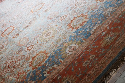 Lot 156 - ☘ A Ziegler Sultanabad pattern wool carpet