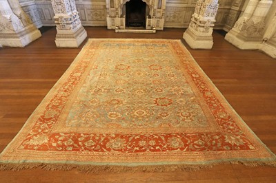 Lot 156 - ☘ A Ziegler Sultanabad pattern wool carpet
