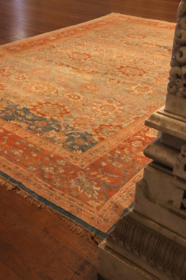 Lot 156 - ☘ A Ziegler Sultanabad pattern wool carpet