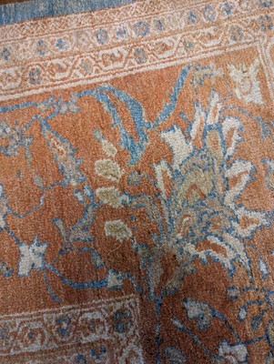 Lot 156 - ☘ A Ziegler Sultanabad pattern wool carpet
