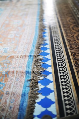 Lot 156 - ☘ A Ziegler Sultanabad pattern wool carpet