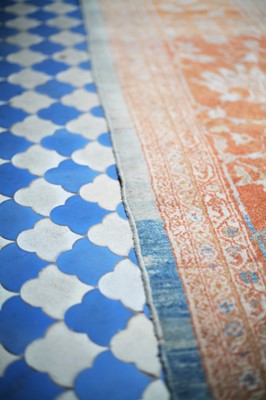 Lot 156 - ☘ A Ziegler Sultanabad pattern wool carpet