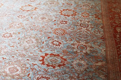 Lot 156 - ☘ A Ziegler Sultanabad pattern wool carpet