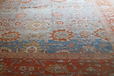 Lot 156 - ☘ A Ziegler Sultanabad pattern wool carpet
