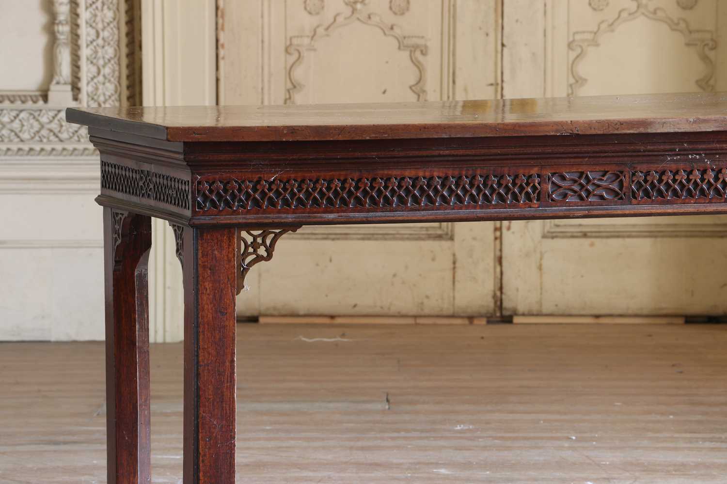 Lot 37 - A George III mahogany serving table