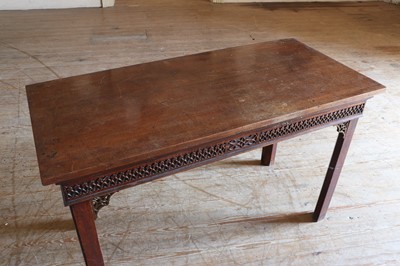 Lot 37 - A George III mahogany serving table