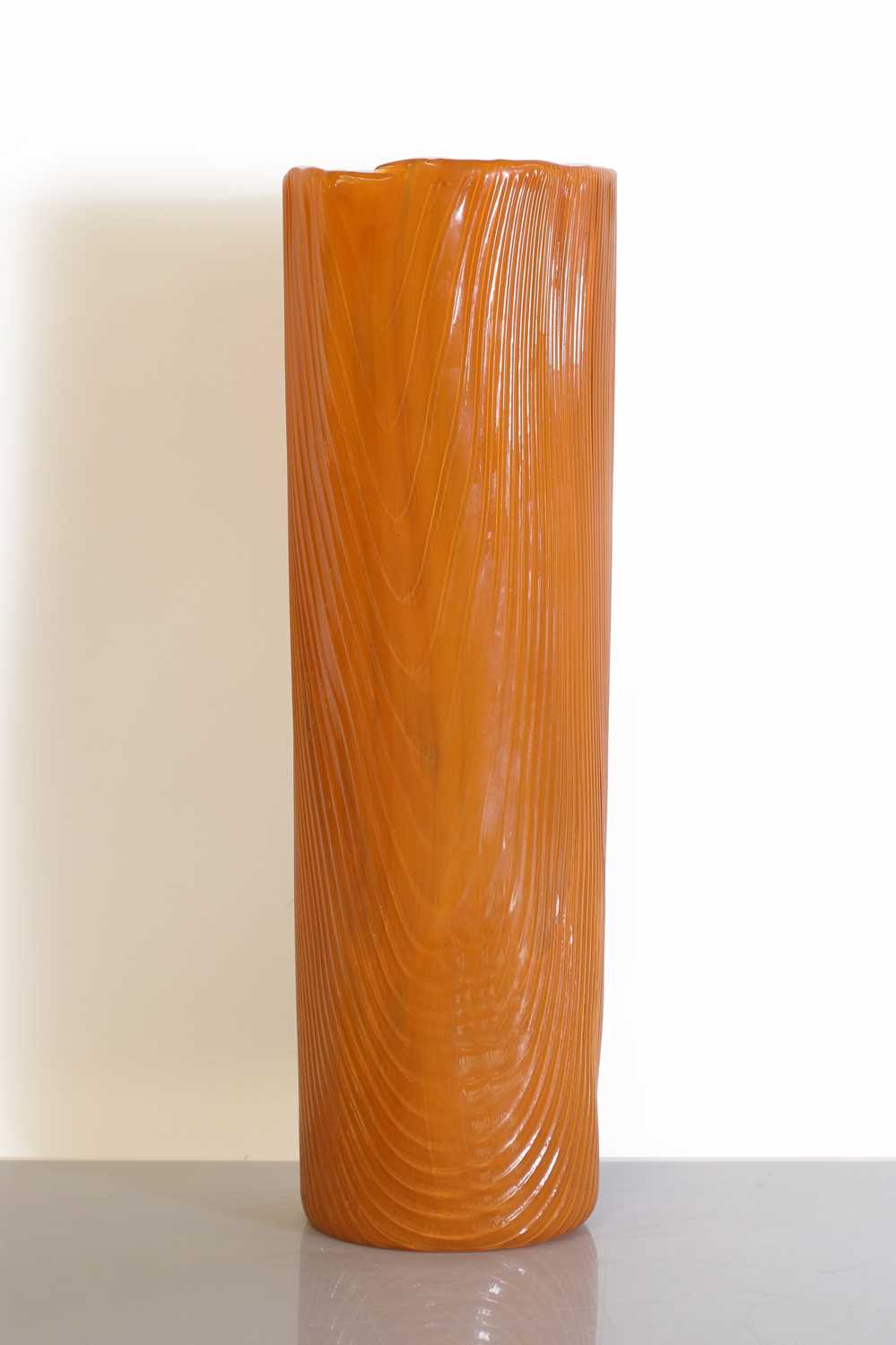 Lot 348 - A Venini ‘Tronchi’ series glass vase