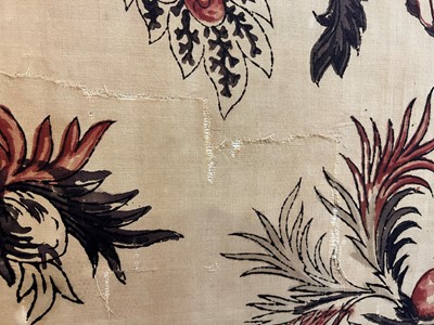 Lot 180 - Two printed mezzaro panels