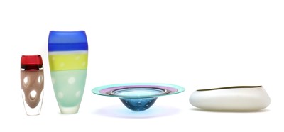 Lot 92 - A group of Stuart Akroyd studio glass