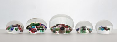Lot 206 - A group of Clichy glass paperweights