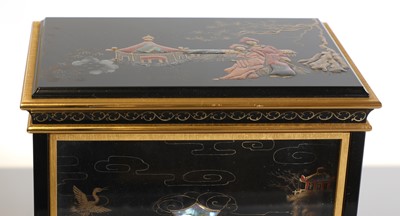Lot 360 - A Jaeger-LeCoultre 'Atmos Chinoiserie' clock