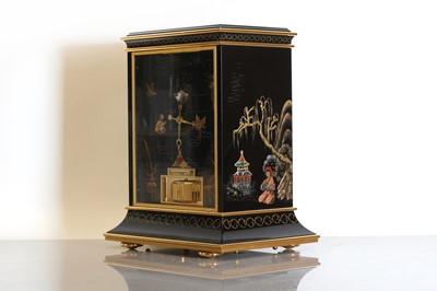 Lot 360 - A Jaeger-LeCoultre 'Atmos Chinoiserie' clock