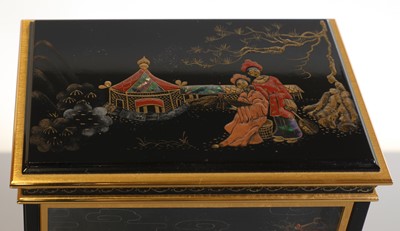 Lot 360 - A Jaeger-LeCoultre 'Atmos Chinoiserie' clock