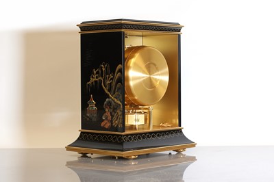 Lot 360 - A Jaeger-LeCoultre 'Atmos Chinoiserie' clock