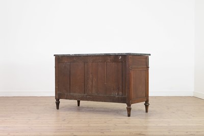Lot 34 - A Louis XVI mahogany commode