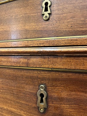 Lot 34 - A Louis XVI mahogany commode