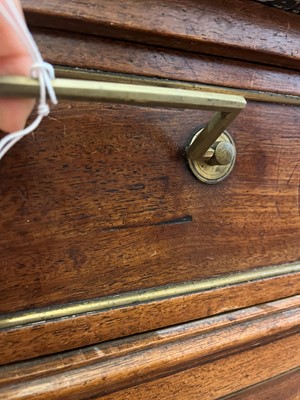 Lot 34 - A Louis XVI mahogany commode