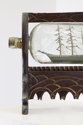 Lot 46 - A group of three ships in bottles
