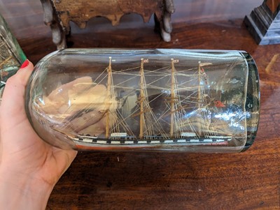 Lot 46 - A group of three ships in bottles