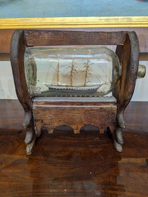 Lot 46 - A group of three ships in bottles