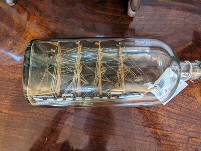 Lot 46 - A group of three ships in bottles