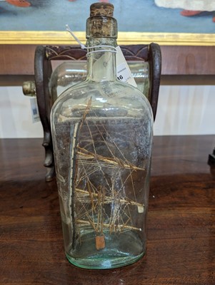 Lot 46 - A group of three ships in bottles